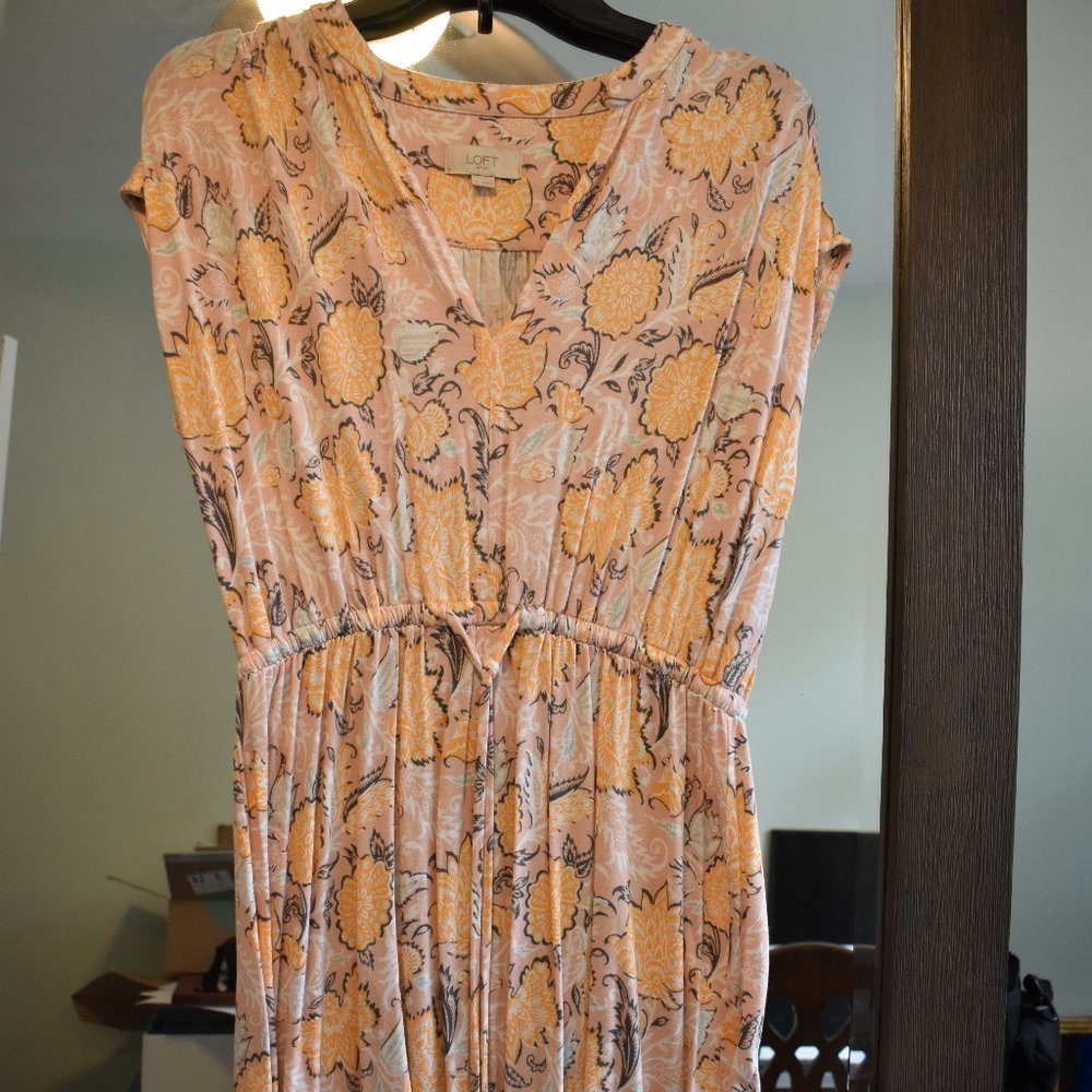 Loft Floral dress
